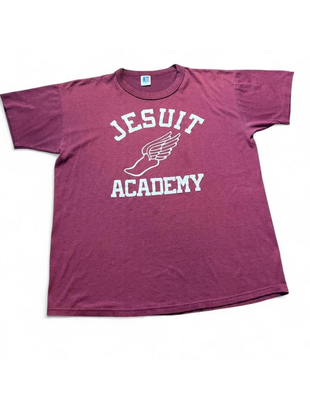Vintage Jesuit Academy Track & Field Russell Athletics Tee